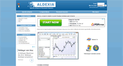 Desktop Screenshot of aldexia.com